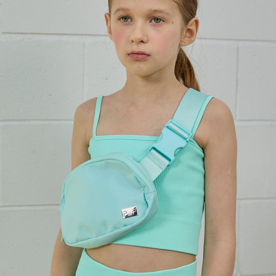 PDF1160 GoMotion Belt Bag - Misty Blue - 2 | color-misty-blue