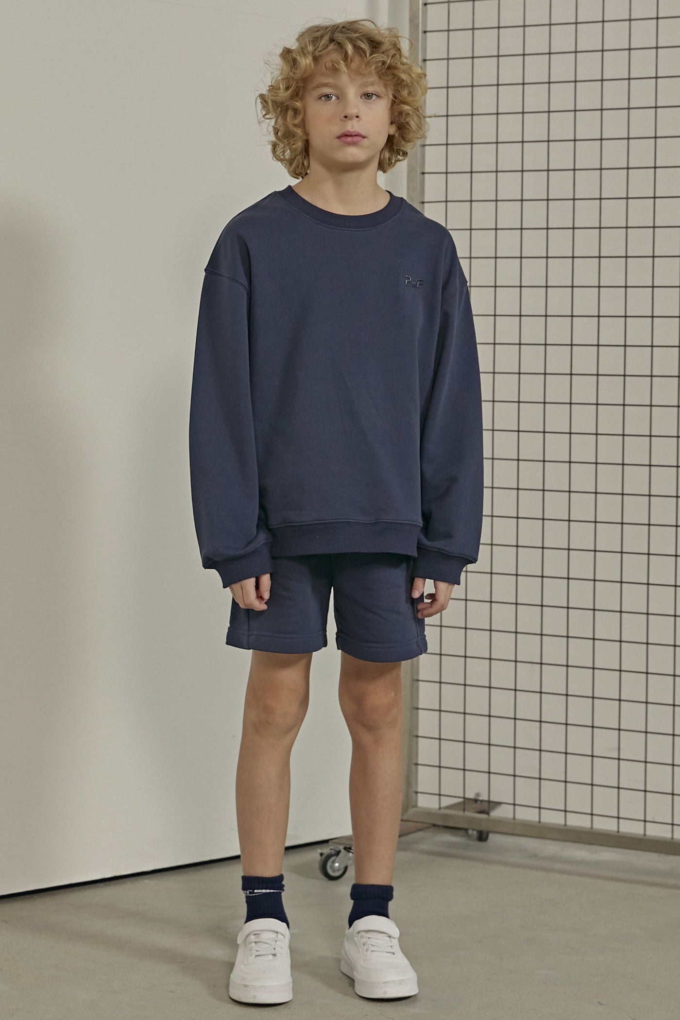 PDF1161 Vive Shorts - Midnight - Front | color-midnight