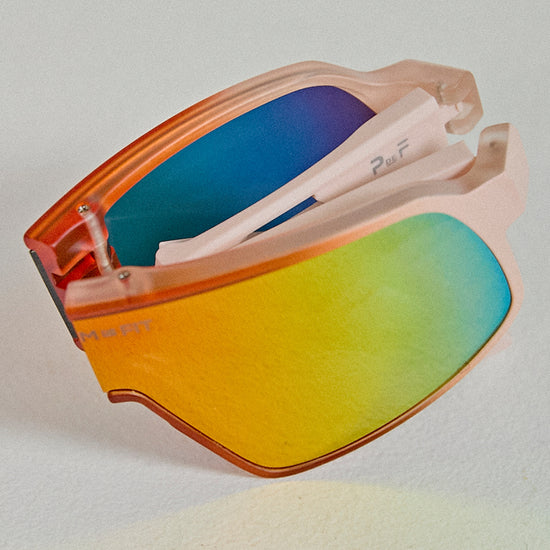 PDF1164 AirLite Fold Sunglasses - Pink/Red - Kids - 3 | color-pink