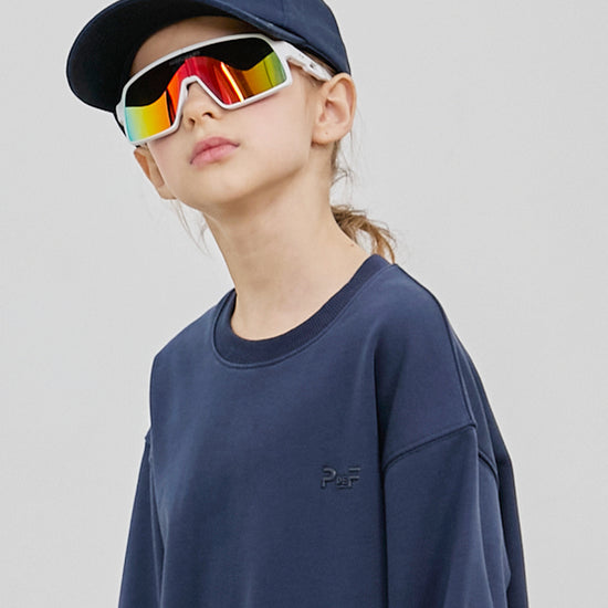 PDF1165 AirLite Fold Sunglasses - White/Yellow Green - Kids - 1 | color-white