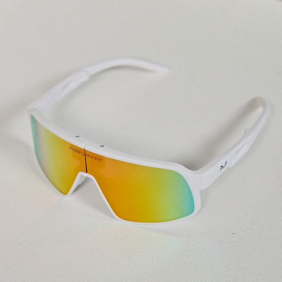 PDF1165 AirLite Fold Sunglasses - White/Yellow Green - Kids - 1 | color-white