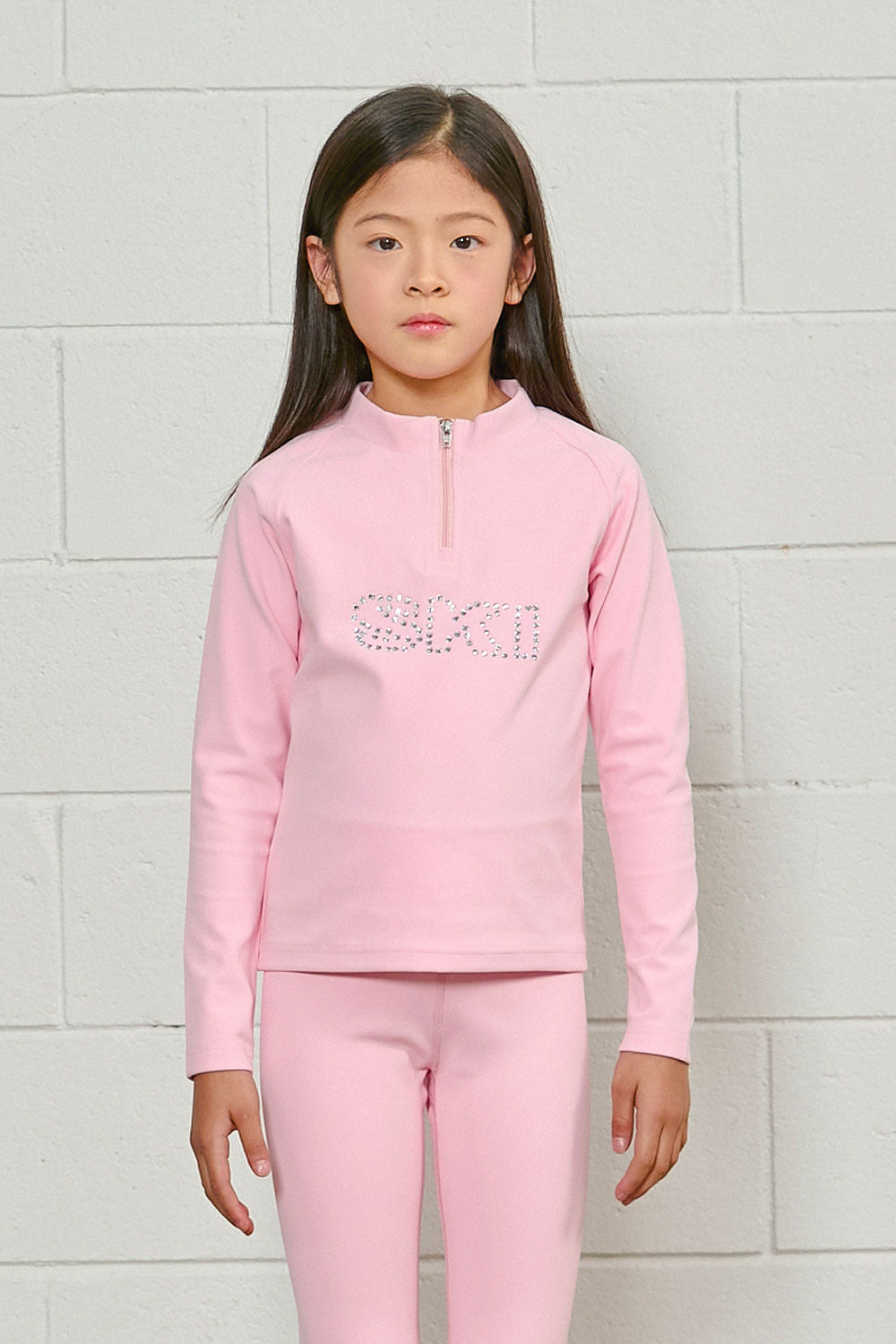 PDF2121 CrystalFleece Ski Top - Bloom Pink - 21