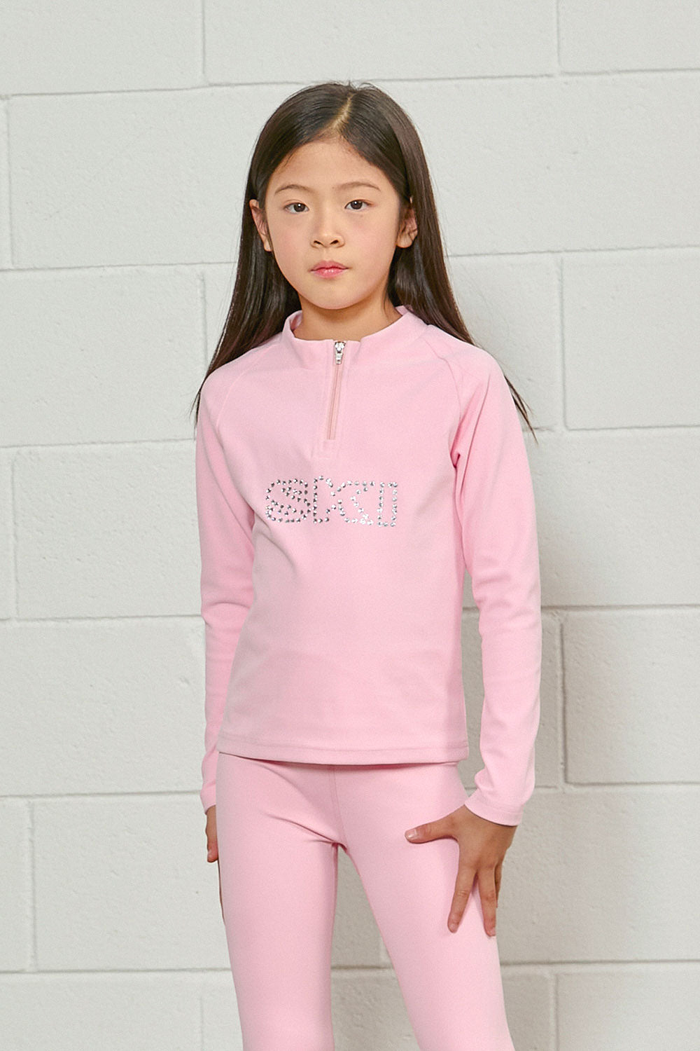PDF2121 CrystalFleece Ski Top - Bloom Pink - 22