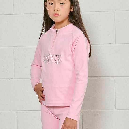 PDF2121 CrystalFleece Ski Top - Bloom Pink - 23