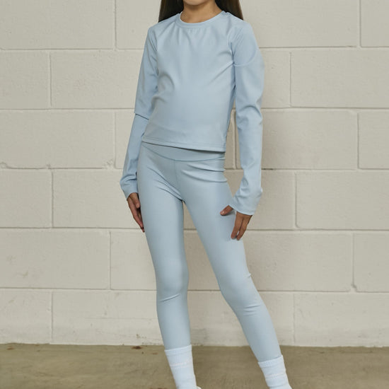 PDF2130 Air Parfum 7/8 Leggings - Blue Frost - 60