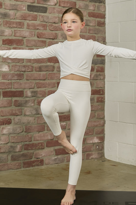 PDF2130 Air Parfum 7/8 Leggings - Crème Oat - 58 | color-creme-oat
