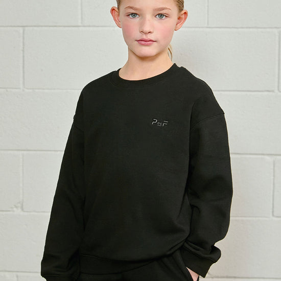 PDF2132 SoftWarm Crew Neck - Black - 1