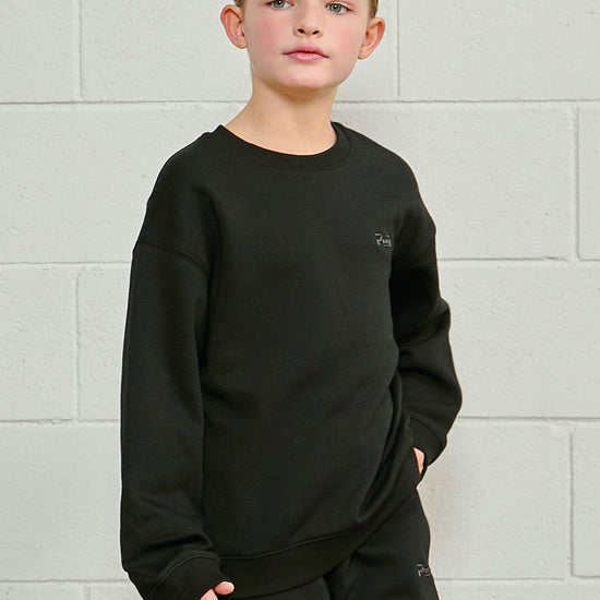 PDF2132 SoftWarm Crew Neck - Black - 2