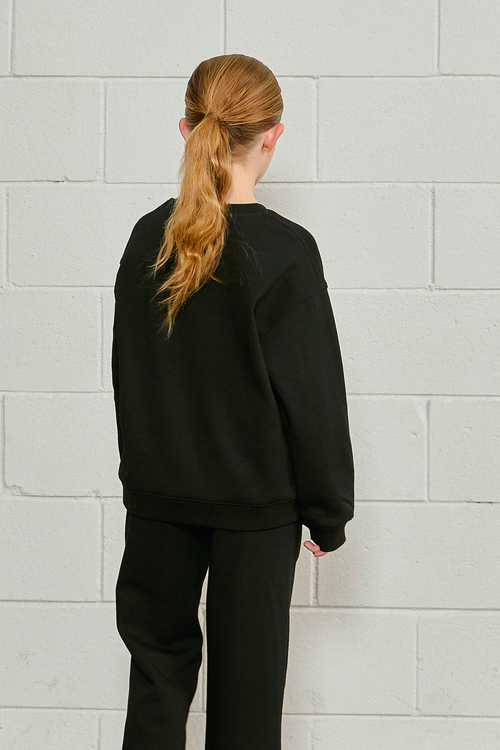 PDF2132 SoftWarm Crew Neck - Black - 9