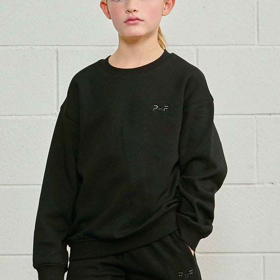 PDF2132 SoftWarm Crew Neck - Black - 10