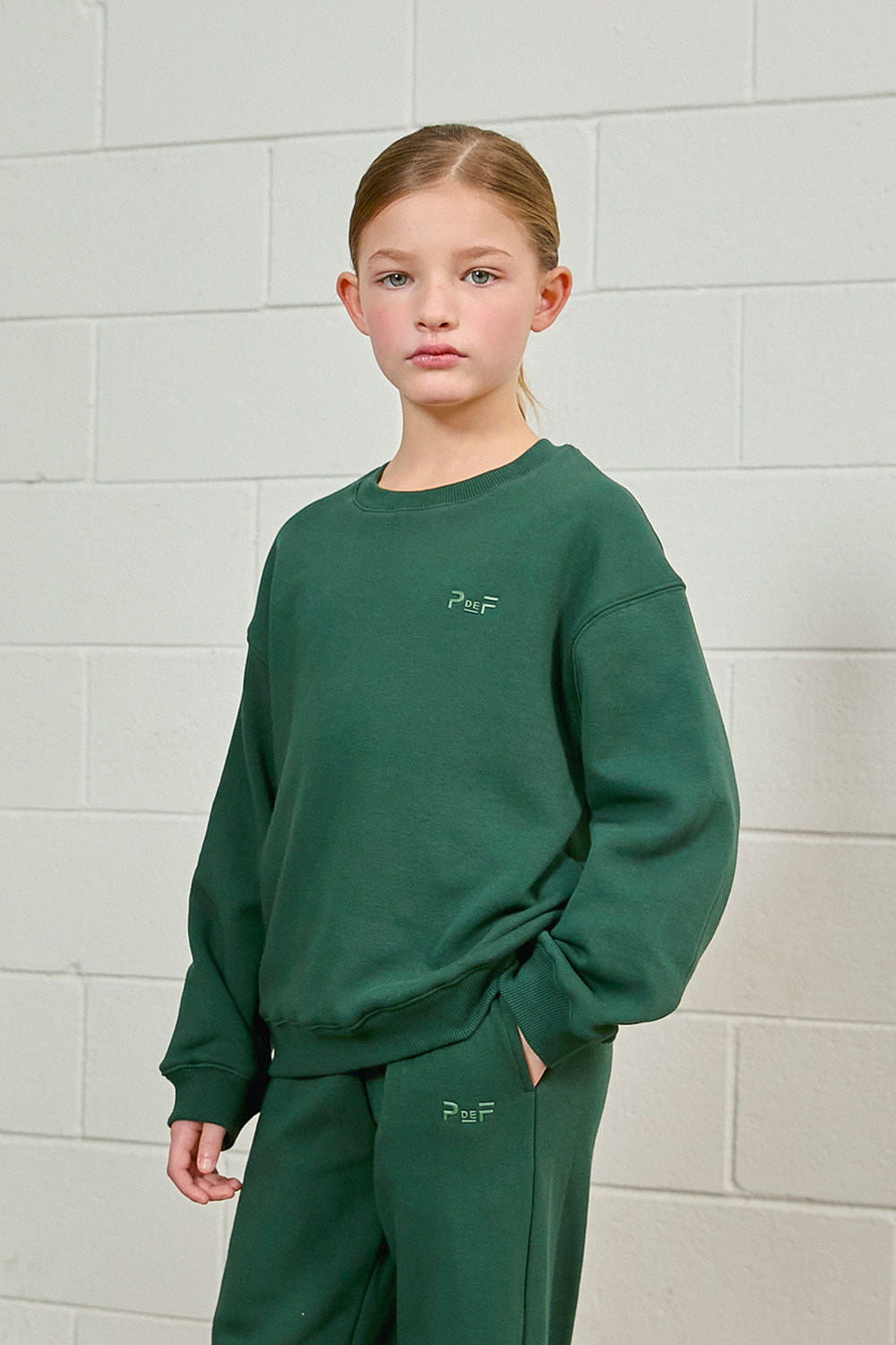 PDF2132 SoftWarm Crew Neck - Evergreen Noir - 13