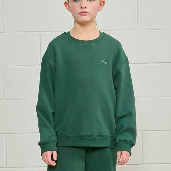 PDF2132 SoftWarm Crew Neck - Evergreen Noir - 16