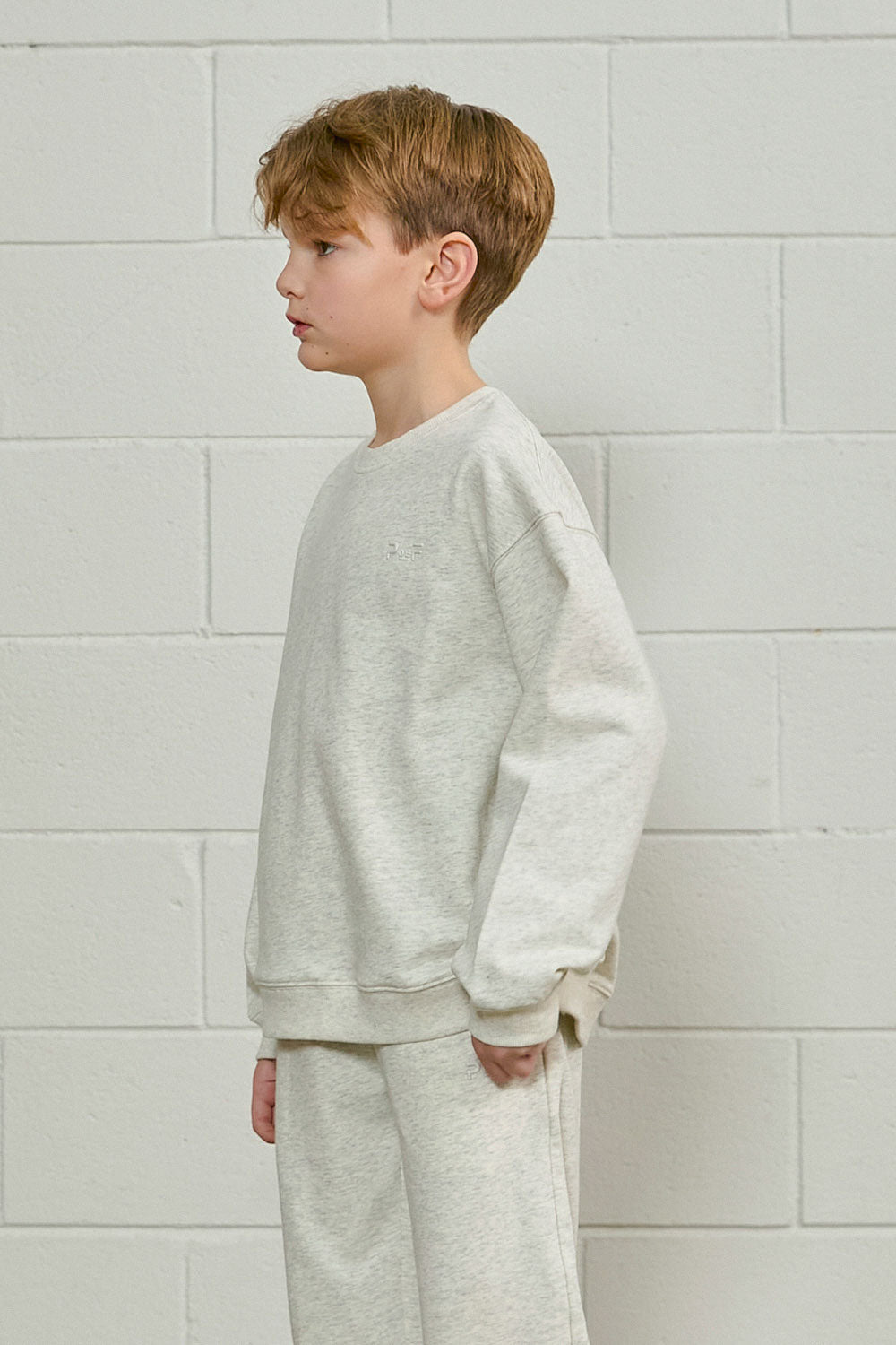 PDF2132 SoftWarm Crew Neck - Heather Grey - 14