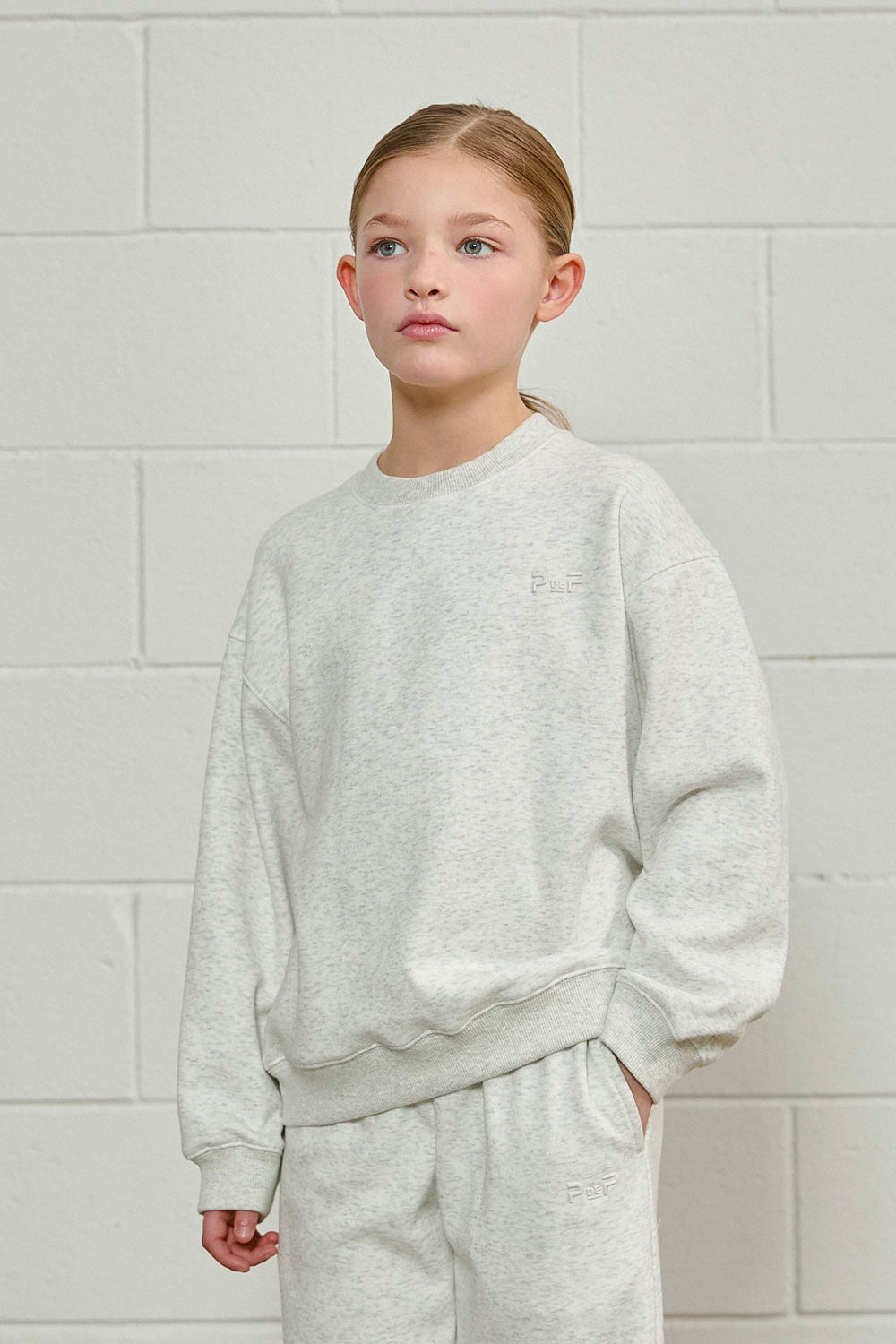 PDF2132 SoftWarm Crew Neck - Heather Grey - 15