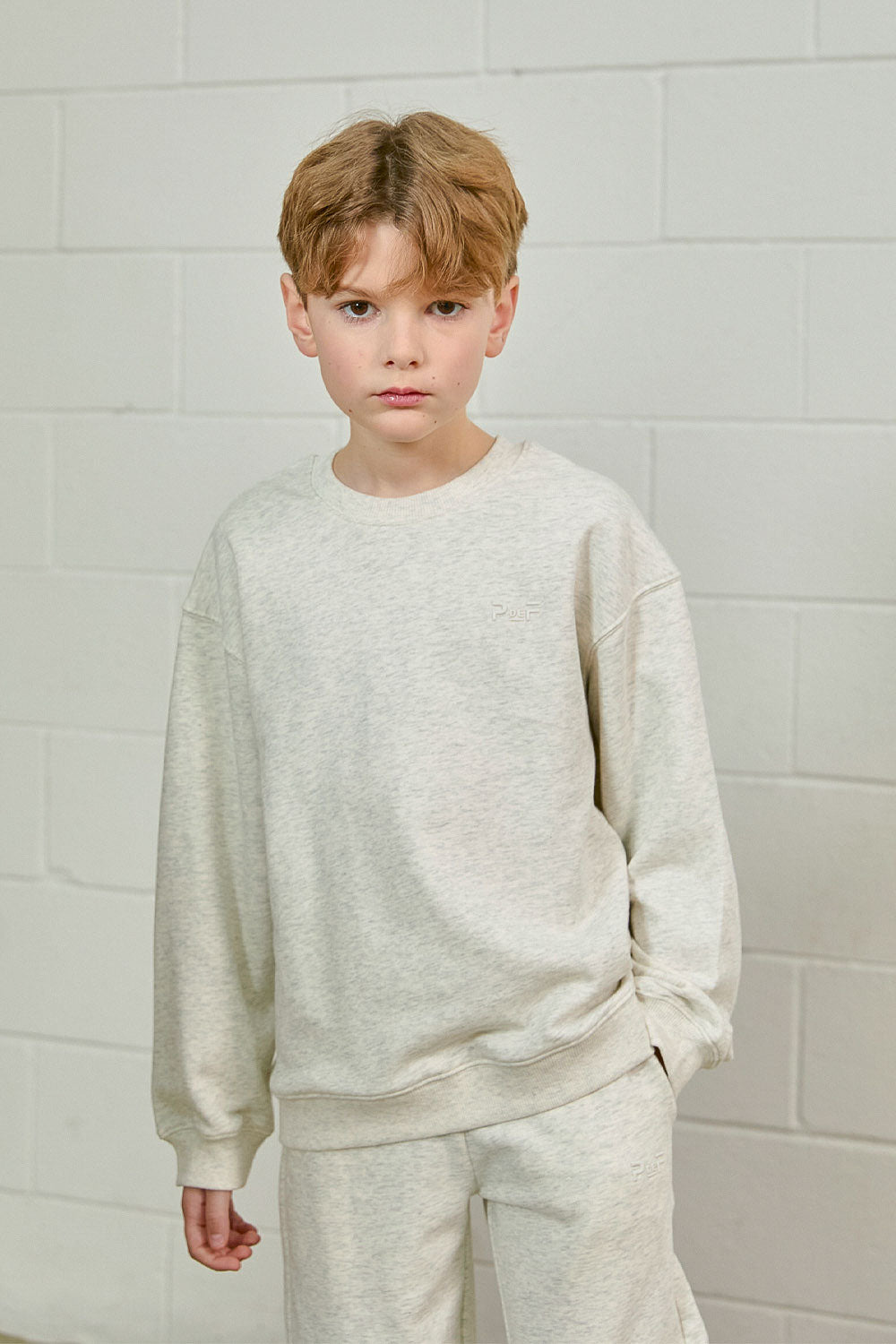 PDF2132 SoftWarm Crew Neck - Heather Grey - 19
