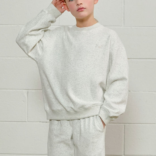 PDF2132 SoftWarm Crew Neck - Heather Grey - 20