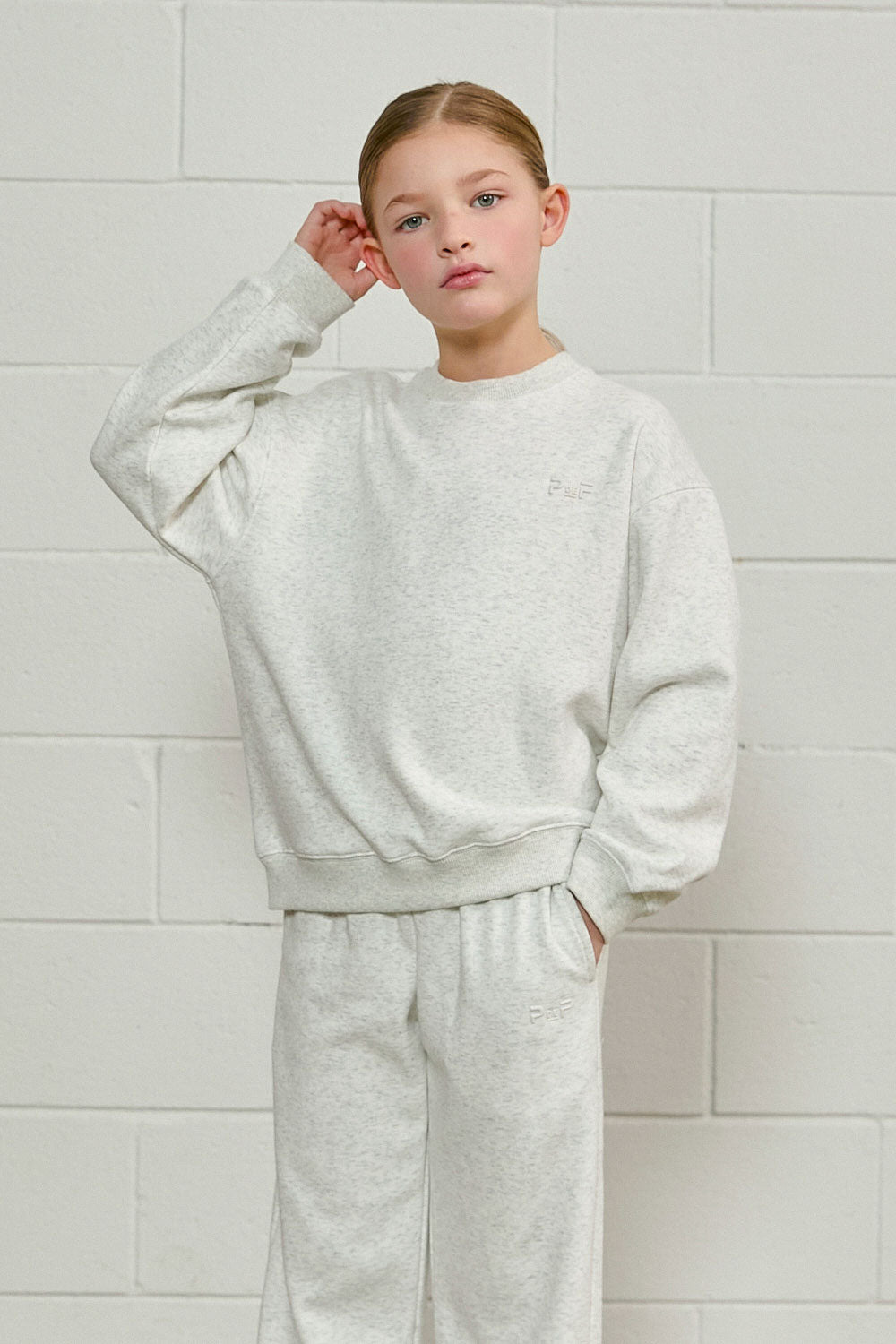 PDF2132 SoftWarm Crew Neck - Heather Grey - 20