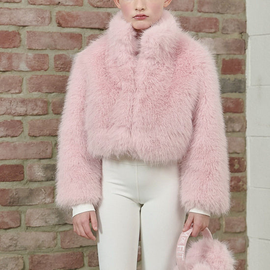 PDF2161 Faux Fur Earmuffs - Petal Dust - 38 | color-petal-dust